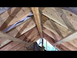hanging rafters on a structural ridge