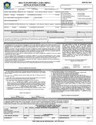 pag ibig loan form 2023 fill out and