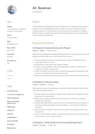 Civil engineer resume + guide with resume examples to land your next job in 2020. Civil Engineering Experience Certificate Images