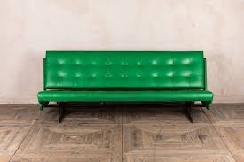 retro green sofa bed