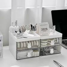 desktop organizer cosmetics display