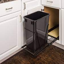 single trash can pullout 15 inch