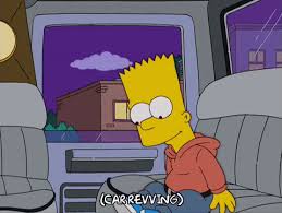 I was eatin on tinder for a bit but that don't mean shyt. 16x09 Bart Simpson Sad Gif Find On Gifer