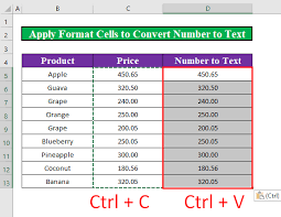 text with 2 decimal places in excel