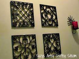 Faux Metal Wall Art Including Free
