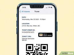 how to add a ticket to an apple wallet