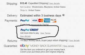 Through an online store, invoices, and payment forms are probably the most popular. Solved Camera Purchase Unable To Use Paypal Credit The Ebay Community