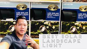 led solar landscape spot light review
