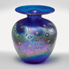 Monet Vase By Ken Hanson And Ingrid