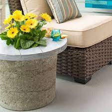 Diy Hypertufa Outdoor Table