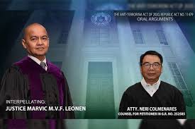 Neri javier colmenares (tagalog pronunciation: Colmenares Fears Anti Terror Law May Prompt Junking Of Habeas Corpus Pleas Philstar Com