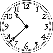 Printable Blank Clock Face Clipart Library Clock