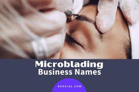 catchy microblading business name ideas