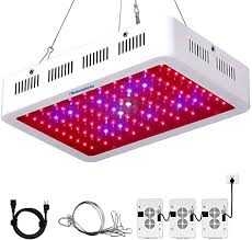 Amazon Com Roleadro Grow Light 1000w Led Grow Light Full Spectrum Galaxyhydro Series Plant Light For Indoor Plants With Ir For Greenhouse Hydroponics Seedlings Veg And Flower Garden Outdoor