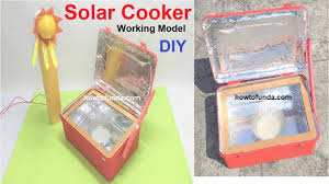 solar cooker working model inspire