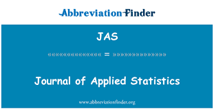 Journal of applied statistics (taylor and francis group). Jas Definition Journal Of Applied Statistics Abbreviation Finder