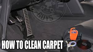how to clean carpet smart 1700