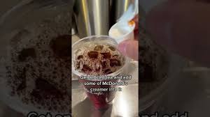 mcdonald s iced tea creamer hack