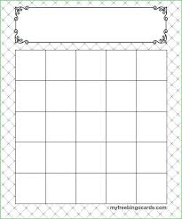You can print at home or send out individual bingo cards to play virtual bingo on any device. 99 Free Printable Free Bingo Card Template 5x5 Maker With Free Bingo Card Template 5x5 Cards Design Templates