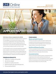 ms applied nutrition program faculty