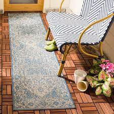 orville indoor outdoor runner rug cream