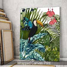 Tropical Forest Tropical Wall Art