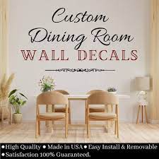 Custom Wall Decal For Dining Room