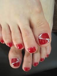 Easy and cute toe nail designs. 19 Cute Toe Nail Designs For Winter Styleoholic