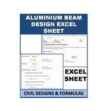 aluminum beam design excel sheet based