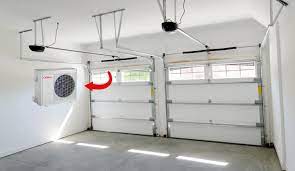 Mini Split Condenser In A Garage