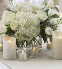 10 Romantic Flameless Candle Wedding Centerpiece Ideas