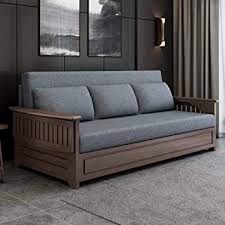solid wood sleeper sofa bed 80 3