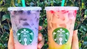 Does Starbucks sell a rainbow drink?