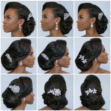 A bride that plans to wear a wedding veil on her wedding will be best served by this hairstyle because she can just clip her veil at the back of her hair, on top of the twisted hair. It S That Time Again 20 Best African American Wedding Hairstyles African American Hairstyle Videos Aahv