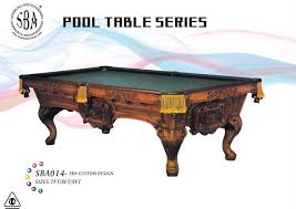 Wooden Custom Table Custom Design Pool