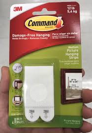 Command Picture Hanging Strips In
