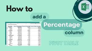 excel pivot table how to add a