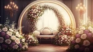 romantic wedding background images hd