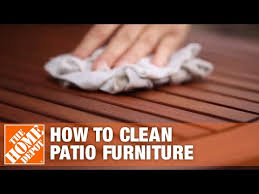 How To Clean And Outdoor Furniture