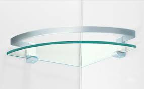 Fan Shaped 5mm Clear Tempered Glass For