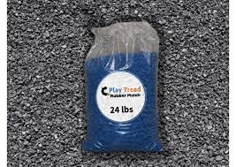 rubber mulch 24 pound individual bags
