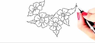 Berikut langkah menggambar bunga matahari. 16 Sketsa Gambar Bunga Dan Buah