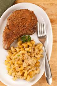 pan seared pork rib chops