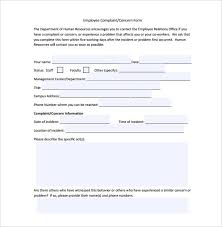 23 Hr Complaint Forms Free Sample Example Format Free