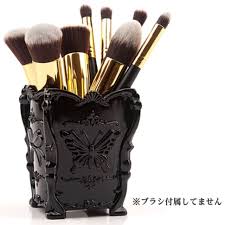 anna sui makeup brush holder in glossy