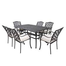 Paseo 7 Piece Outdoor Dining Set With