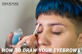 tutorial how to draw in your eyebrows