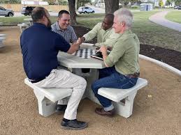Chess Tables Installed At Glencoe Park