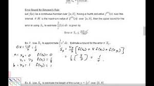 simpson s rule calculus ii