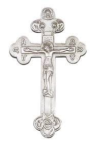 greek orthodox crucifix 9 25 inches